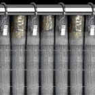 Eurofirany, zasłona gotowa, Celia, na taśmie, 140-270 cm, stalowy