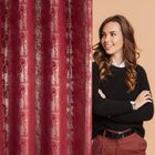 Eurofirany, zasłona gotowa, Ingrid, 140-250 cm, bordowy