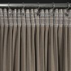 Eurofirany, zasłona gotowa, Ingrid, na taśmie, 140-270 cm, brązowy