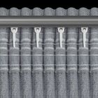 Eurofirany, zasłona gotowa, Jula2, na taśmie, 140-270 cm, ciemnoniebieski