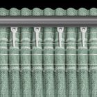 Eurofirany, zasłona gotowa, Jula2, na taśmie, 140-270 cm, ciemnozielony