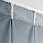 Eurofirany, zasłona gotowa, Melanie, 140-260 cm, szary