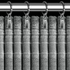 Eurofirany, zasłona gotowa, Neska, na taśmie, 140-270 cm, stalowy