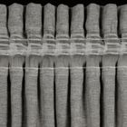 Eurofirany, zasłona gotowa, Vani, na taśmie, 140-270 cm, szary