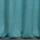 Eurofirany, zasłona zaciemniająca gotowa, Carlo, 140-250 cm, turkusowy
