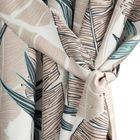 Eurofirany, zasłona zaciemniająca gotowa, Garden, na szelkach, 155-240 cm, beżowy