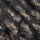 Eurofirany, zasłona zaciemniająca gotowa, Gloria, na taśmie 140-300 cm, czarny