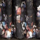 Eurofirany, zasłona zaciemniająca gotowa, Karen, na taśmie, 140-270 cm, czarny