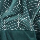 Eurofirany, zasłona zaciemniająca gotowa, Lindi, 140-250 cm, turkusowy