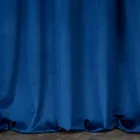 Eurofirany, zasłona zaciemniająca gotowa, Marlen, na taśmie, 140-300 cm, granatowy