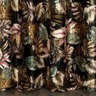 Eurofirany, zasłona zaciemniająca gotowa, na taśmie, Maroko, 140-270 cm, czarny