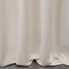 Eurofirany, zasłona zaciemniająca gotowa, Sibel, na taśmie, 140-270 cm, beżowy