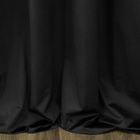 Eurofirany, zasłona zaciemniająca gotowa, Sibel, na taśmie, 140-270 cm, czarny