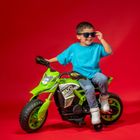 EVO, motor, pojazd na akumulator, zielony