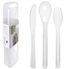 Excellent Houseware, zestaw sztućców plastikowy, 4 elementy