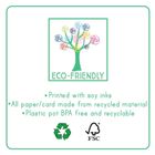 Floss & Rock, Clay & Play, Tęczowe wróżki, zestaw z gliną samoutwardzającą, 10 kolorów