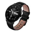 Garett, Quantum, smartwatch, stalowy, czarny