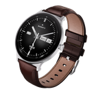 Garett, Quantum, smartwatch, stalowy, srebrny