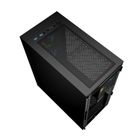 Gembird, Midi Tower Fornax 4000 ARGB, obudowa, czarna