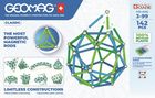 Geomag, Classic Recycled, konstrukcyjne klocki magnetyczne, 142 elementów