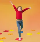 Goliath, Podłoga to lawa, familijna gra zręcznościowa