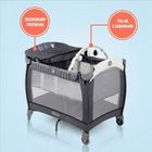 Graco, Contour Electra, łóżeczko niemowlęce z funkcją wibracji, Black