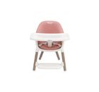 Graco, Presti, krzesełko do karmienia 3w1, dusty rose