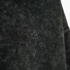 Grafitowa bluza z kapturem unisex o kroju oversize NOWEAR