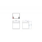 Green Cell, akumulator żelowy, AGM27, 12V, 5 Ah