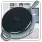 Hage, emaliowana patelnia, żeliwna, sea salt, 26 cm