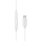 Hama, Glow II, słuchawki douszne, z mikrofonem, białe