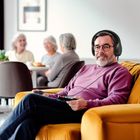 Hama, słuchawki telewizyjne, nauszne, kabel 6 m