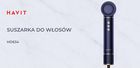 Havit, suszarka do włosów, niebieski, HD634-EU