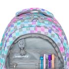 Head, plecak szkolny, 3-komorowy, Checkered Hearts