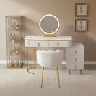 Hedo, Verdiro, toaletka kosmetyczna z lustrem LED, biała