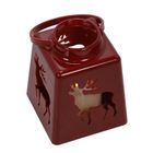 Home Styling Collection, świąteczny lampion ze świecą LED, 14 cm