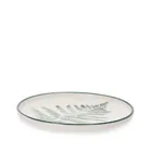 Homla, Blyde, talerz, z liściem paproci, 20 cm