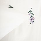 Homla, Floral Dream, pościel, z pranej bawełny z haftem w kwiatki, 200-220 cm