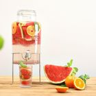 Homla, Freya, słoik z kranikiem szklany, rozmiar L, 6l