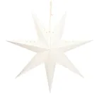 Homla, Galla, gwiazda, ażurowa, biała, LED,