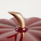 Homla, Ghost Town, garnek, żeliwny bordowy w kształcie dyni, 1,5l