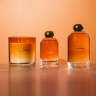 Homla, Glow, świeca zapachowa, Golden Amber, 870g