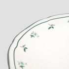 Homla, Greta, talerz, głęboki zielony, 22 cm