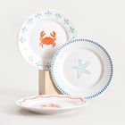 Homla, Kaoma, talerz, deserowy z krabem, 21 cm