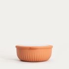 Homla, Kerma, zestaw, misek pomarańczowych z pokrywkami, 4 szt.