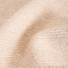 Homla, Mallow, koc, gruby beżowy z dekoracyjną teksturą, 150-200 cm