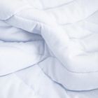 Homla, Marey, narzuta, błękitna z pikowaniem fala, 200-220 cm