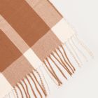 Homla, Melrose, koc puszysty w kratę, 150-200 cm