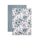 Homla, Nele, zestaw ścierek kuchennych, w kwiaty, 45-65 cm