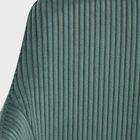 Homla, Pesa, krzesło w tkaninie, zielone, 56-60-82 cm